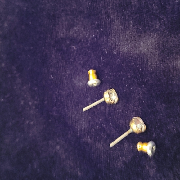 Zirconia Studs with Bonus Ring - Picture 10 of 17
